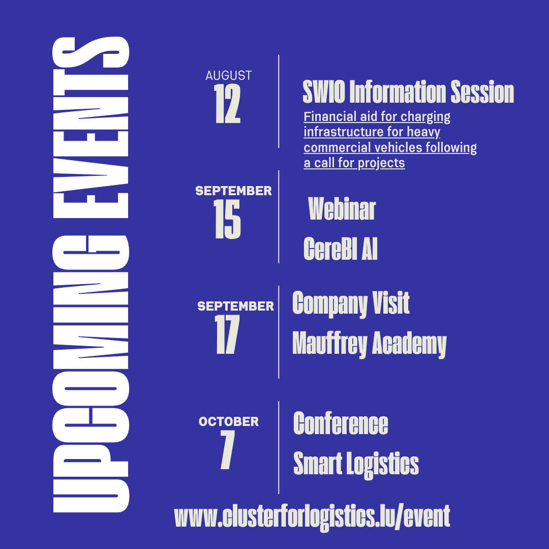 Events | Cluster for Logistics Luxembourg