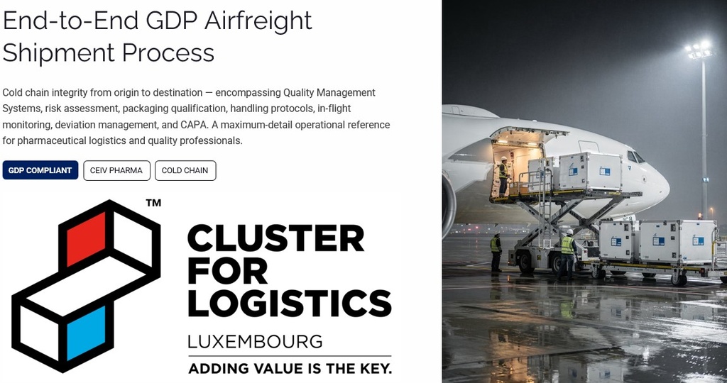 End to End GDP-Airfreight-Shipment-Process
