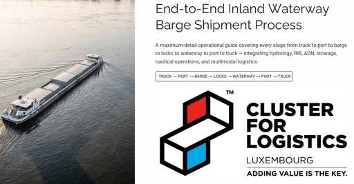 End to End Inland-Waterway-Barge-Shipment-Process