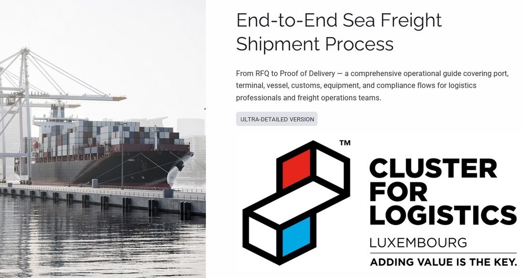 End to End Sea-Freight-Shipment-Process